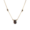 Smoky Quartz Free Form Necklace - ISHKJEWELS