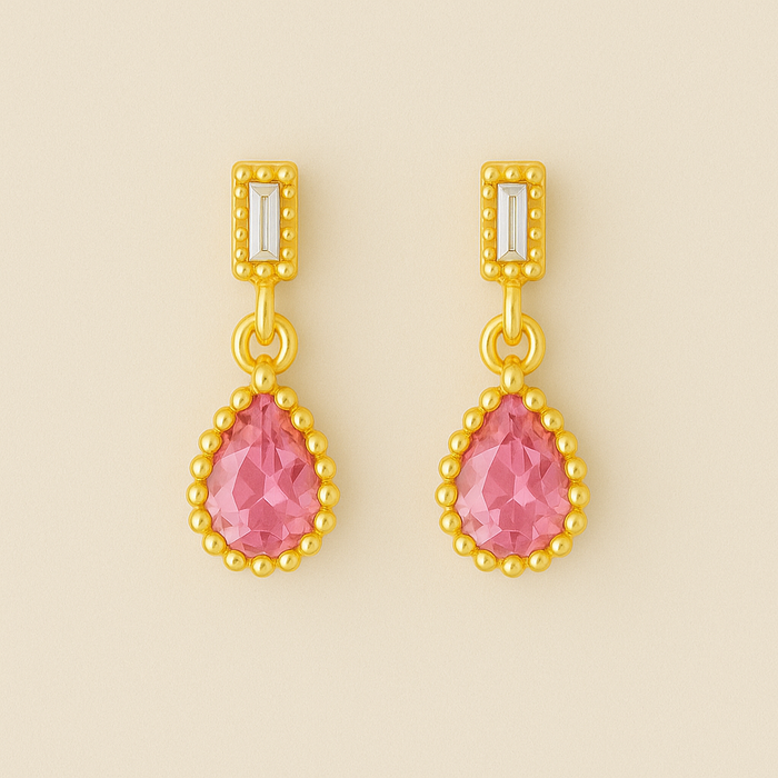 Aurelia Drop Earring - ISHKJEWELS
