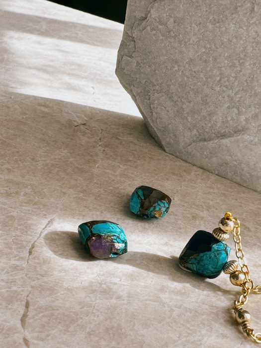 Mojave Blue Turquoise - ISHKJEWELS