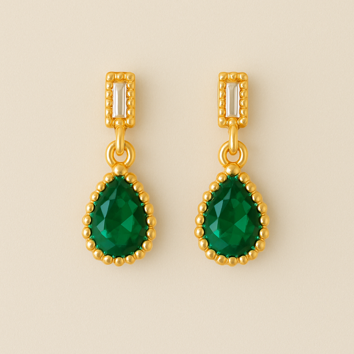 Aurelia Drop Earring - ISHKJEWELS