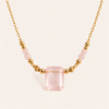 Rose Quartz Emerald Cut - ISHKJEWELS