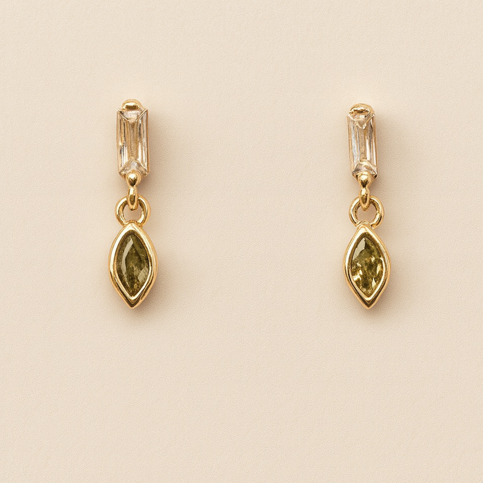 Peridot Marquise Drops