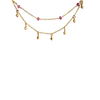 Gypsy Crystal Double Anklet - ISHKJEWELS