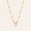 Morganite Free Form Necklace - ISHKJEWELS