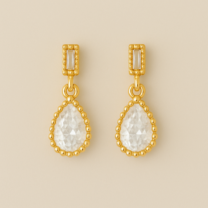Aurelia Drop Earring - ISHKJEWELS