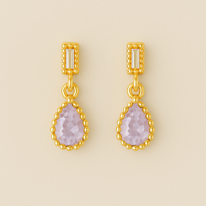 Aurelia Drop Earring - ISHKJEWELS
