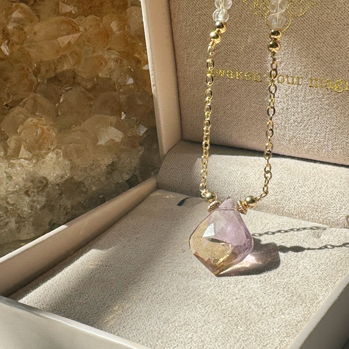 Ametrine Sacred Geometry - ISHKJEWELS