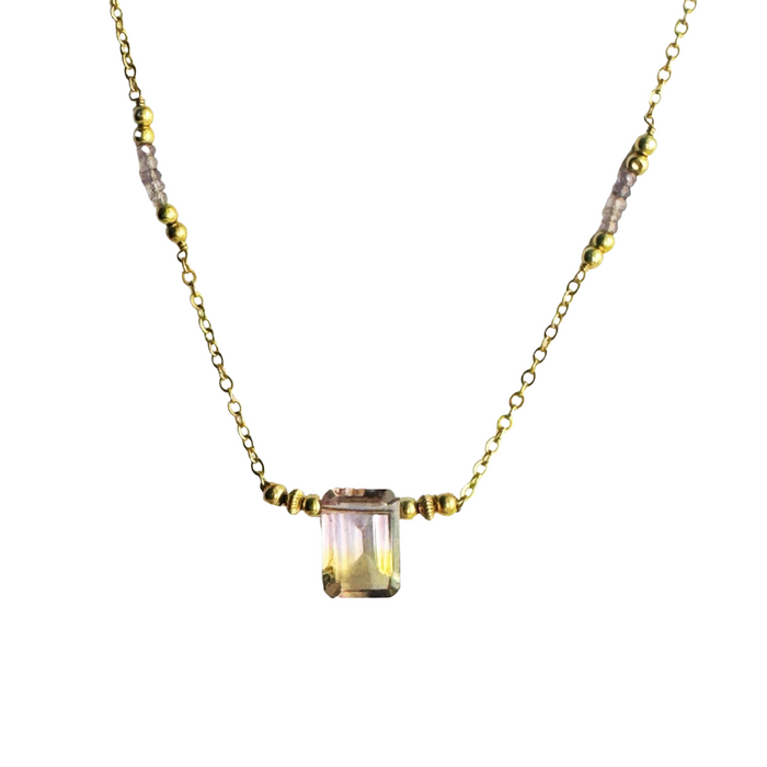 Ametrine Emerald Cut - ISHKJEWELS