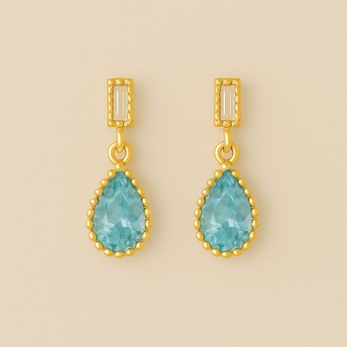 Aurelia Drop Earring - ISHKJEWELS