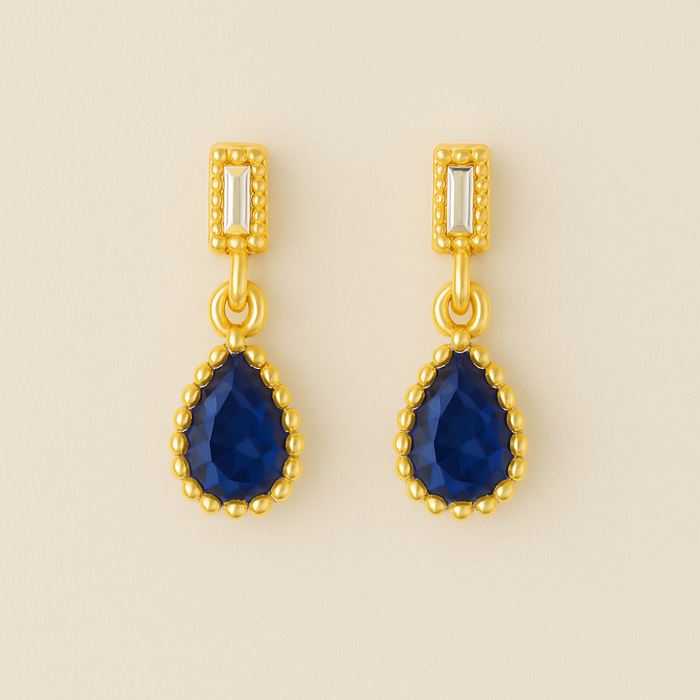 Aurelia Drop Earring - ISHKJEWELS