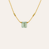 Green Amethyst Emerald Cut - ISHKJEWELS