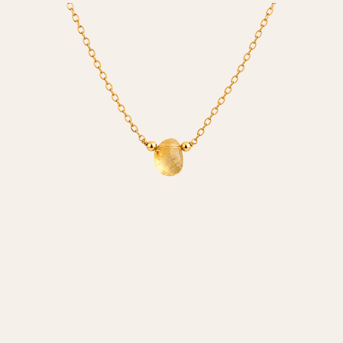 Citrine Free Form Necklace