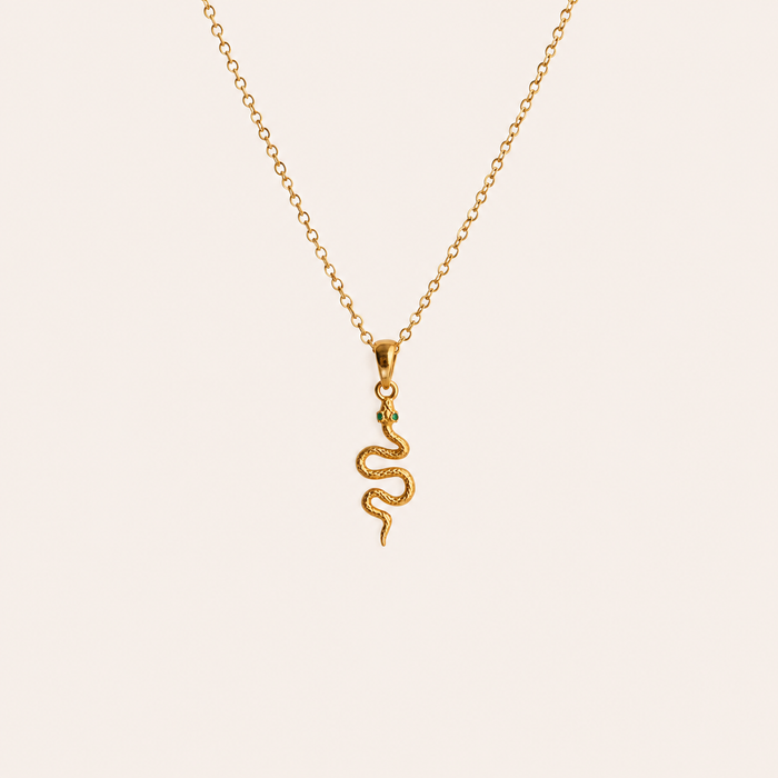 Emerald Serpent Amulet
