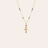 Amethyst Ankh Amulet - ISHKJEWELS