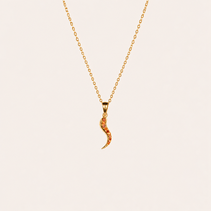 Corno Chilli - Garnet - ISHKJEWELS
