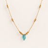 Blue Chalcedony necklace - ISHKJEWELS