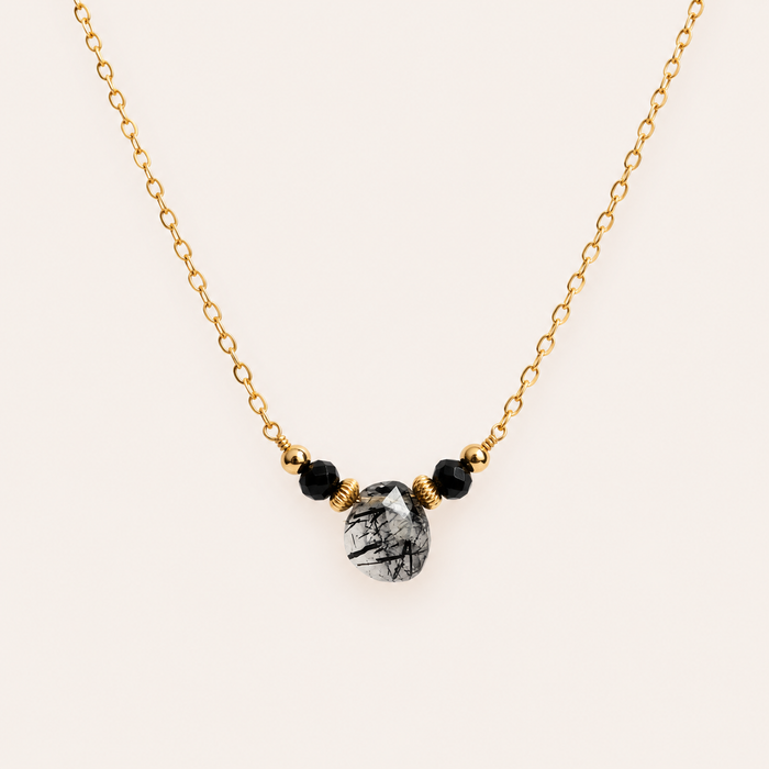 Black Rutile Free Form - ISHKJEWELS
