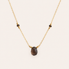 Smoky Quartz Free Form Necklace - ISHKJEWELS
