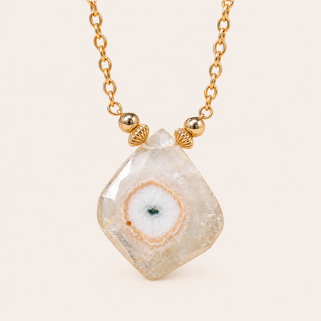 Solar Quartz Sacred Geometry - ISHKJEWELS