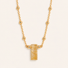 Golden Rutile Mini Necklace - ISHKJEWELS