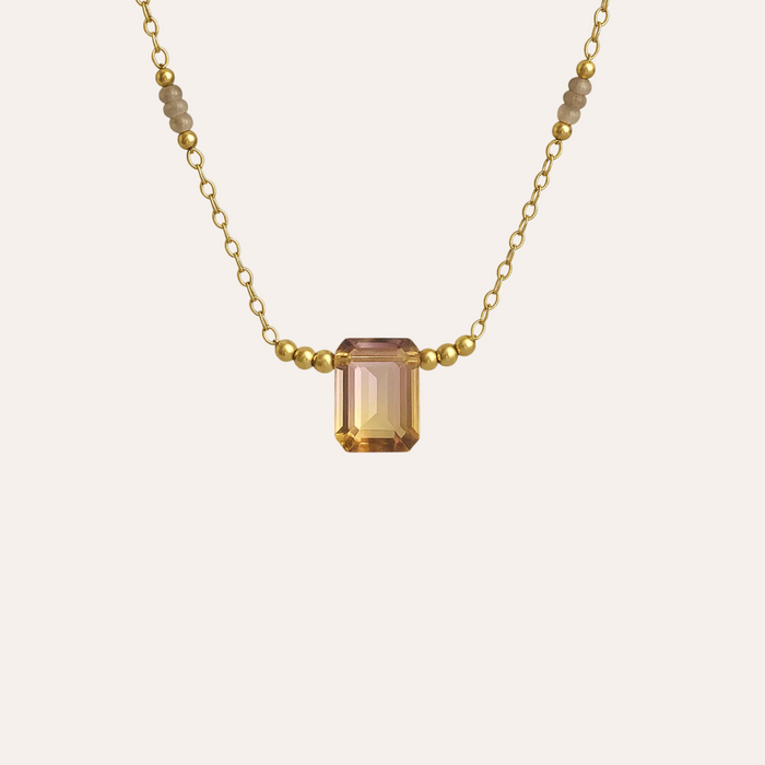 Ametrine Emerald Cut