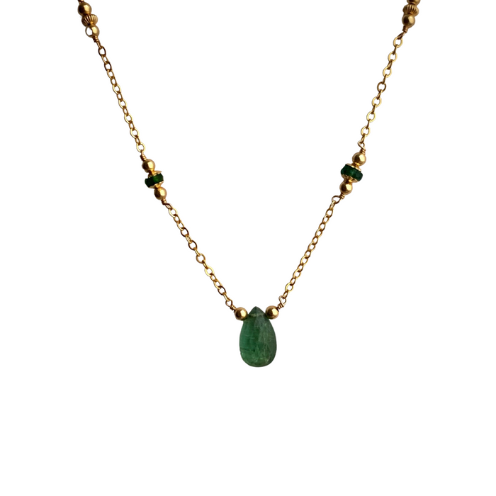 Green Kyanite Necklace