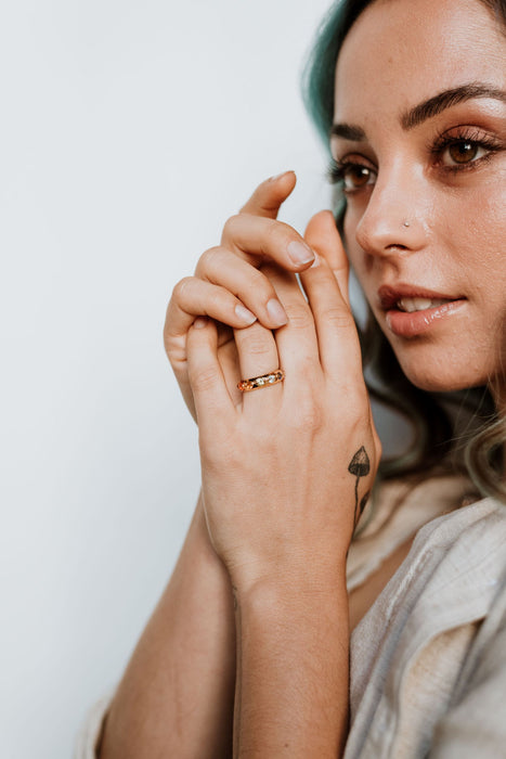 Chakra Crystal Ring - ISHKJEWELS