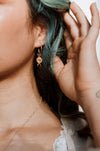 triple goddess earring - ISHKJEWELS