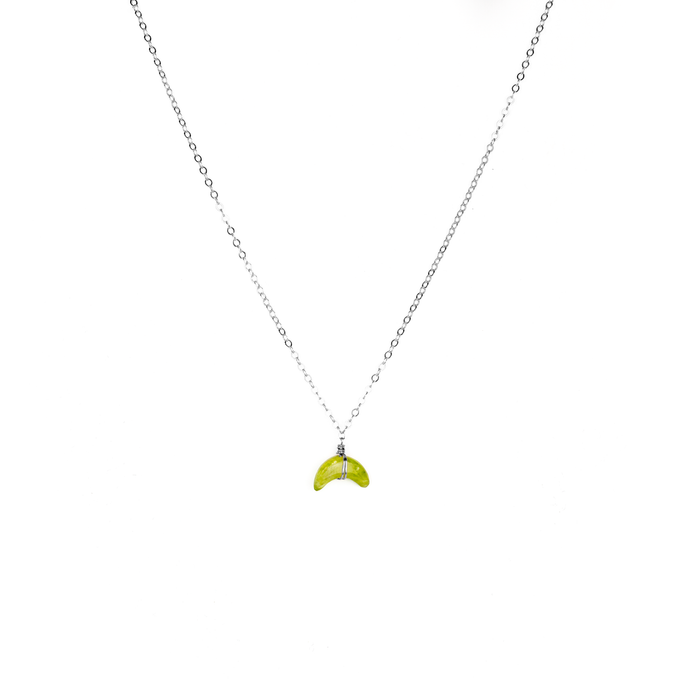 mini moon necklace vasonite - ISHKJEWELS