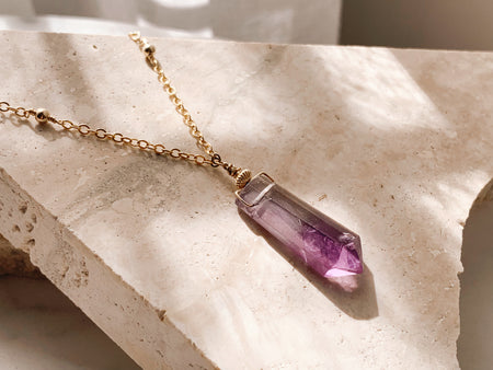 Amethyst Necklace - ISHKJEWELS