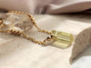 Golden Apatite Mini Necklace - ISHKJEWELS