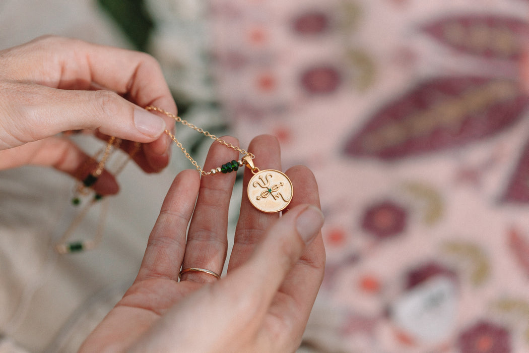 Unity Amulet Rose Gold - ISHKJEWELS