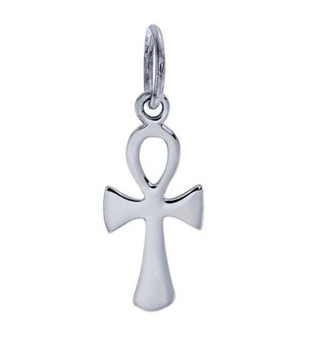 Ankh Charm Silver Small - ISHKJEWELS