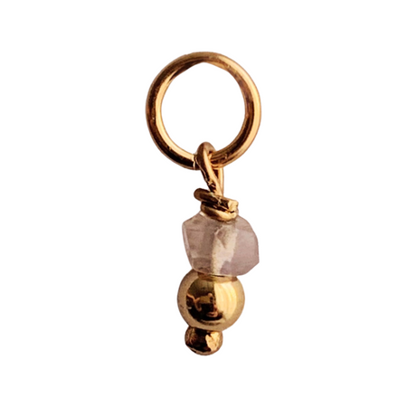 Imperial Topaz Crystal Charm - ISHKJEWELS