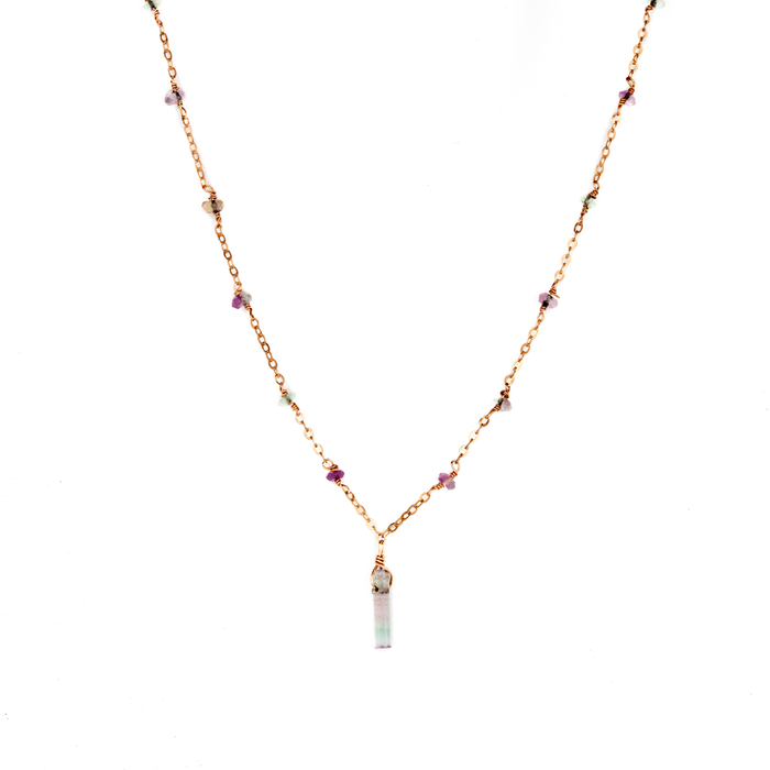 mini crystal shard necklace - limited edition - ISHKJEWELS