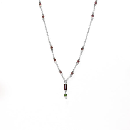 Ancient Garnet Necklace - ISHKJEWELS
