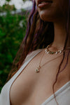 Gypsy Heart Crystal Necklace - ISHKJEWELS