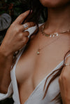 Gypsy Heart Crystal Necklace - ISHKJEWELS