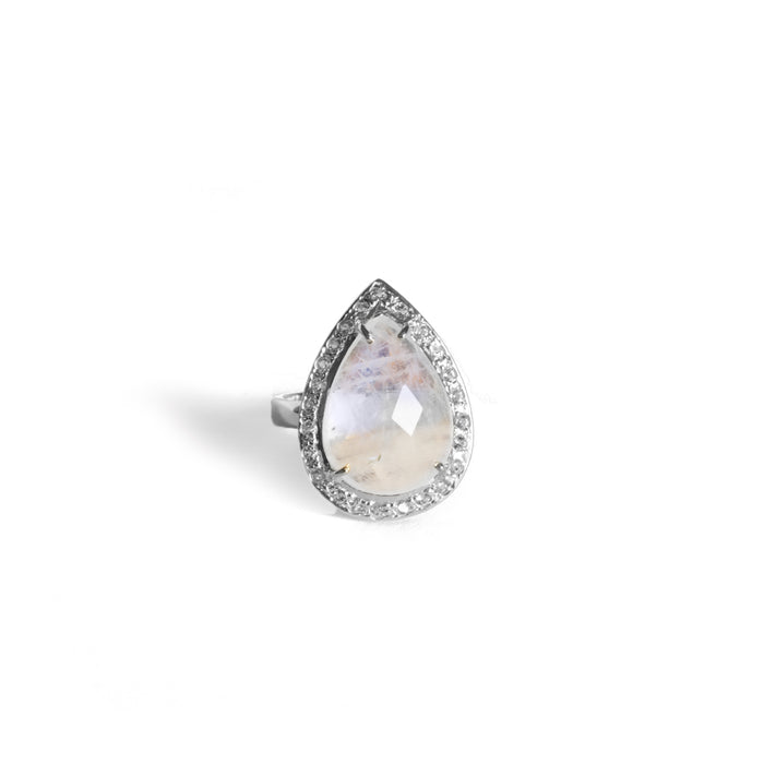 Moonstone Ethereal Ring - ISHKJEWELS