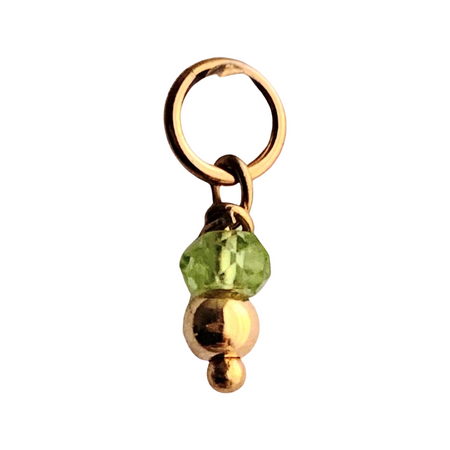 Peridot Crystal Charm - ISHKJEWELS