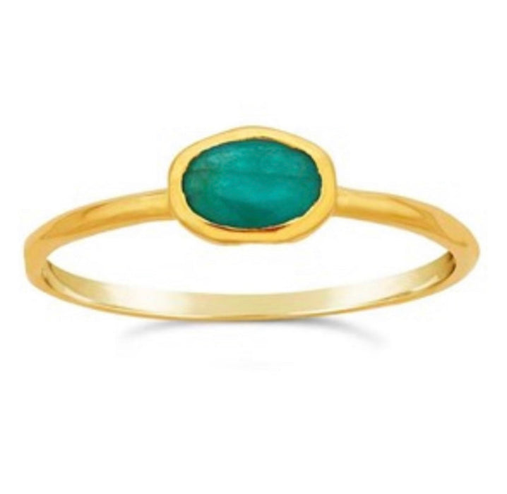 Emerald Ring - ISHKJEWELS